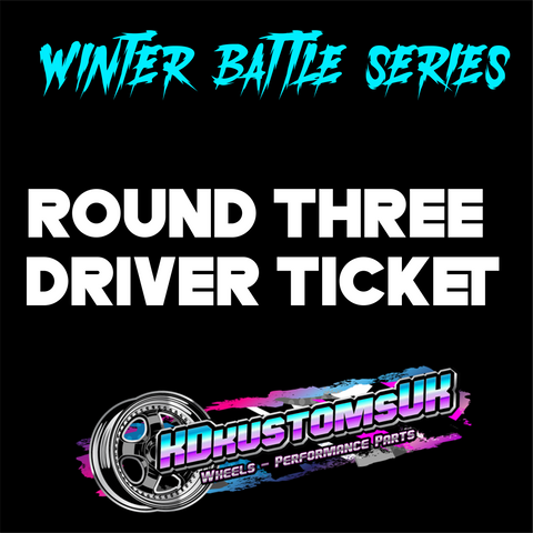 Winter Battle Series - Driver Round Three Ticket