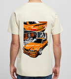 KDK | BMW E36 Tee - Sand/Orange