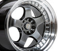 59°North Wheels D-002 | 9.5x19" ET25 5x114.3/5x120 - Hyper Black/Polished