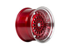 59°North Wheels D-007 | 9.5x19" ET25 5x114/5x120 - Candy Red/Polished Lip