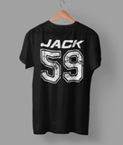 Official Jack #59 Black T-Shirt