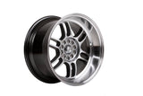 59°North Wheels D-006 | 8.5x18" ET35 5x114/5x120 - Hyper Black/Polished Lip